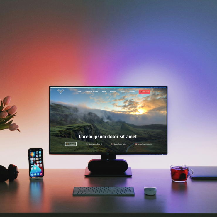 Homepage- Global UI/UX Design Agency with UX copywritting.