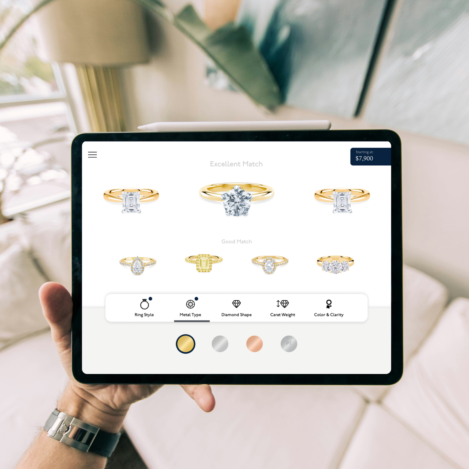 ring selector- UI/UX Product Design_1